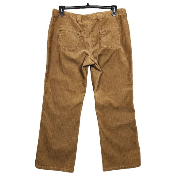 SUNDANCE Brown Button Fly Bootcut Mid Rise Cotton Corduroy Pants SIZE 16P - Picture 2 of 14